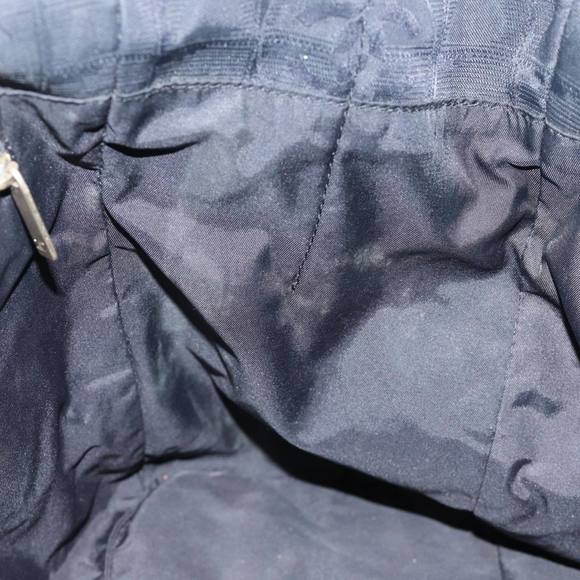 CHANEL New Travel Line Tote Bag Nylon Black CC Auth ep4067 - Picture 16 of 16